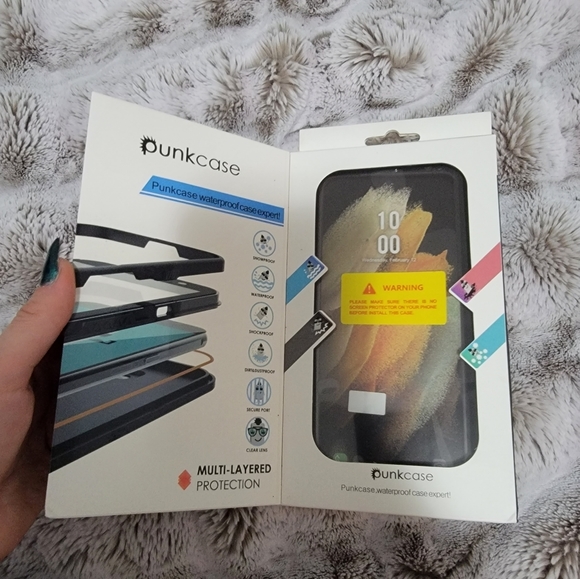 SAMSUNG galaxy 21 ultra Teal Punkcase phone case - Picture 2 of 7